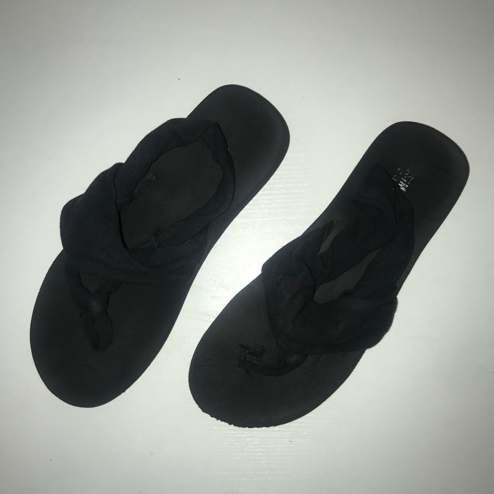 Girls Mossimo Black Sandals